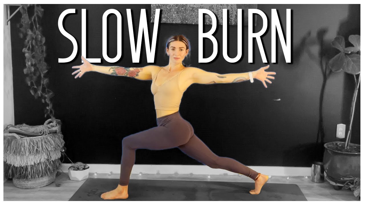 Power Yoga Slow Burn Full Class By Diana Wilcox YouTube