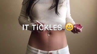 How to Fake a Belly Button Piercing