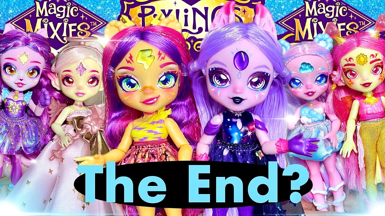 ОТМЕНЕНО??🥲 Распаковка и обзор Magic Mixies PIXLINGS Howlexa, Tiggz, Bearlinda, Angelica и других...