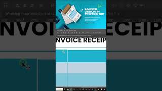 Invoice Design In Photoshop, Speed Art