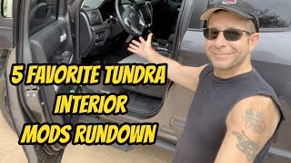5 Favorite Tundra Interior Mods Rundown