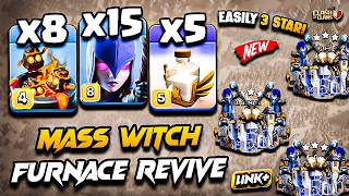 Mass WITCH Attack With FURNACE REVIVE 2026 (Town Hall 18) | Best TH18 Attack Strategy Clash of Clans