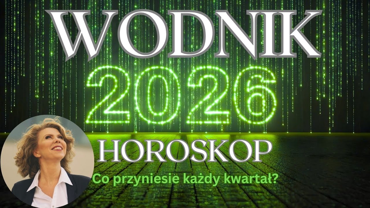 WODNIK 2026🌟Horoskop roczny! Co Wam przyniesie 2026 rok?