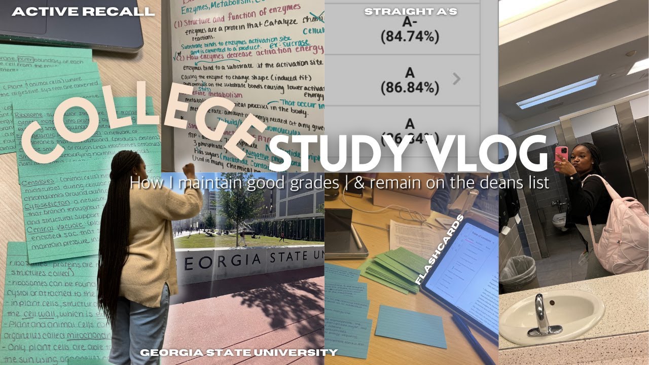 COLLEGE STUDY VLOG How i prepare for exams, staying on the deans list COLLEGE STUDY VLOG How i prepare for exams, staying on the deans list