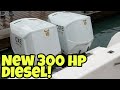 NEW DIESEL OUTBOARD OXE K 300 HP MIAMI BOAT SHOW 2020 mibs