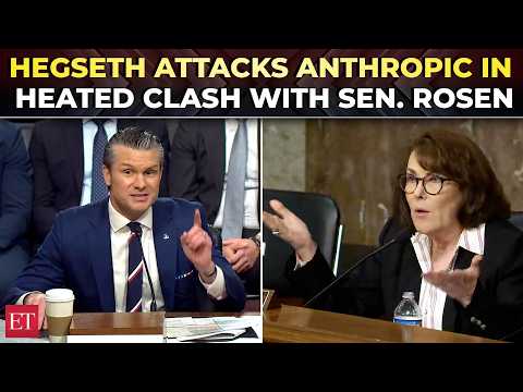 ‘IDEOLOGICAL LUNATIC’: Hegseth erupts as Rosen accuses him of targeting Anthropic over personal feud