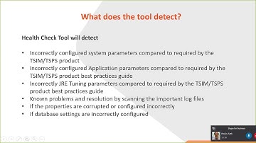The new health check tool | TrueSight Operations Management