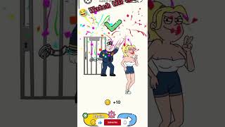 Draw story level 203 || the draw game || lock 🔐😁😂😂😂😂😂😂😂😂#draw #art #shorts screenshot 5