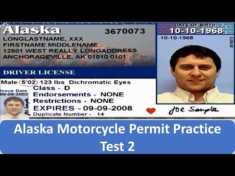 motorcycle practice test