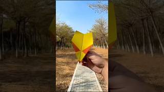 review origami flying paper plane #origami #diy #paperplane #paper
