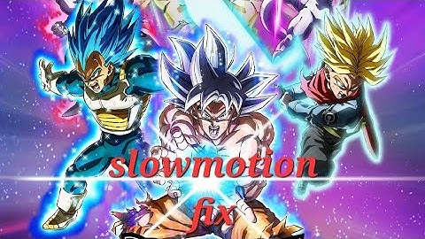 Dragon Ball Sparking Zero slowmotion issue fix on pc