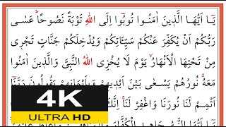 01365 Tahrîm Sûresi 8-12. Ayetler- İshak Danış - اسحق دانيش - (Yavaş Okuma)