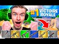 Faire top 1 sans ouvrir son inventaire sur fortnite ctait chaud