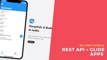 Hospital Beds App using REST APIs | Glide Apps | Apps Script