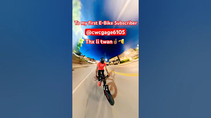 Thx for joining the fam bro🫡 #fyp #trending #ebike #electricbike #appreciation #viral #shortsfeed