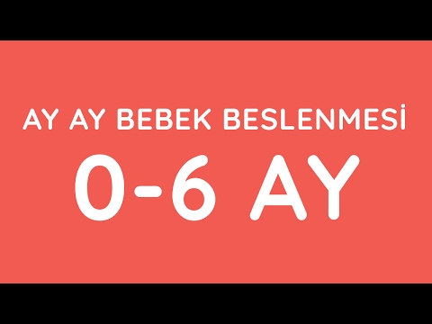 0-6 Ay Arası Bebeğin Beslenmesi