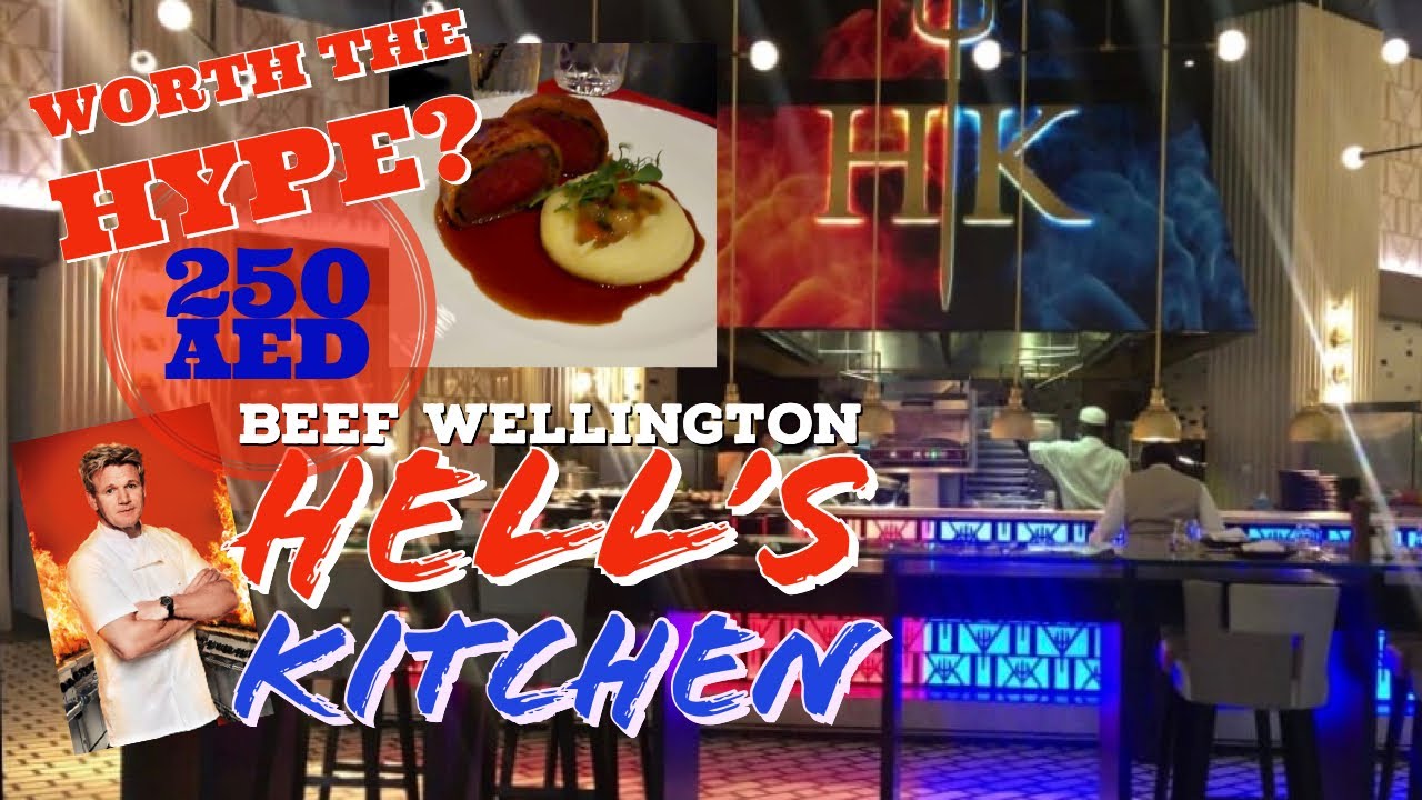 GORDON RAMSAY'S BEEF WELLINGTON [HELL'S KITCHEN CAESARS PALACE] DUBAI