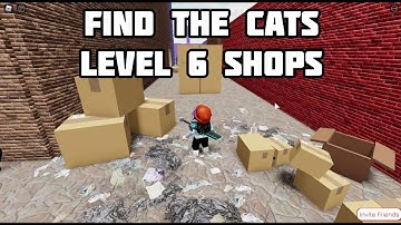 ROBLOX Find The Cats Shops Level 6