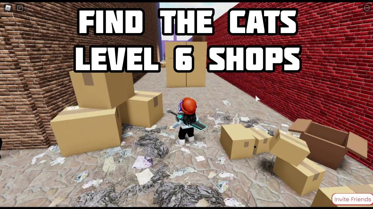 ROBLOX Find The Cats Shops Level 6 YouTube Roblox find the cats shops level 6 youtube