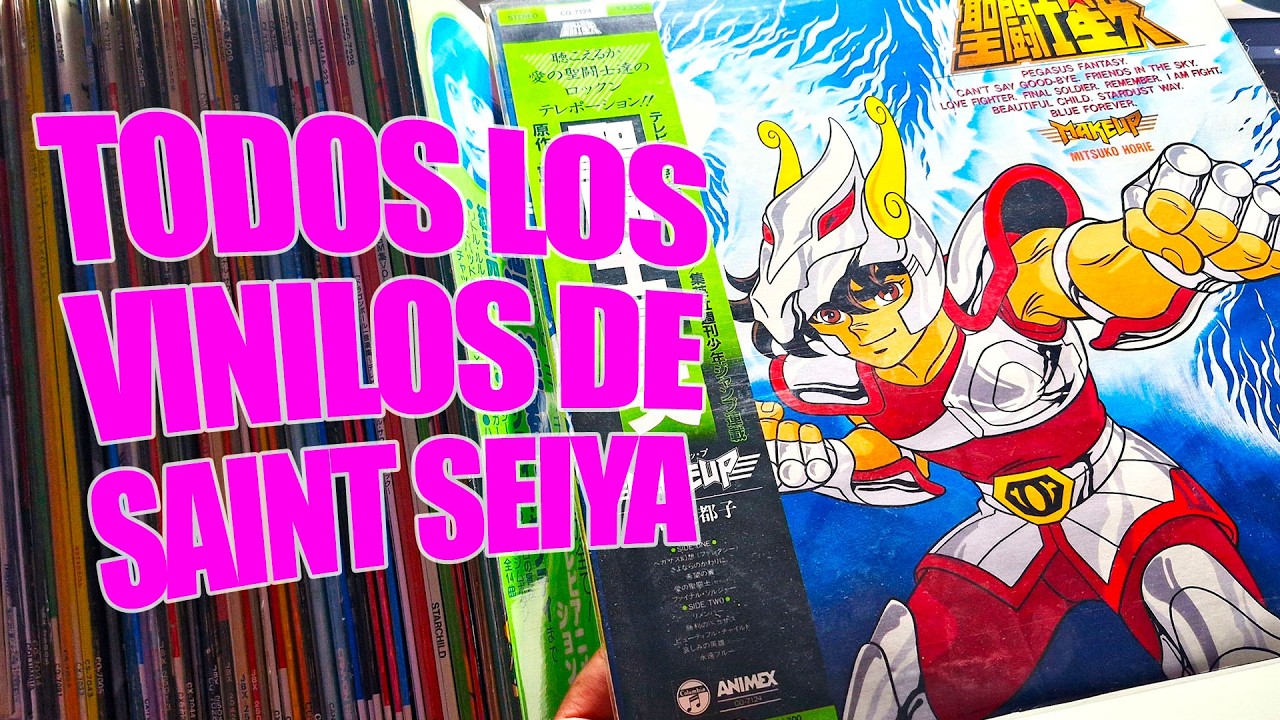 🎵 My SAINT SEIYA Vinyl Collection: Collector's Gems! 💎 聖闘士