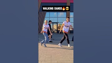 Thumbnail of Walking dance 🔥😎 #shuffle #shuffledance #dance