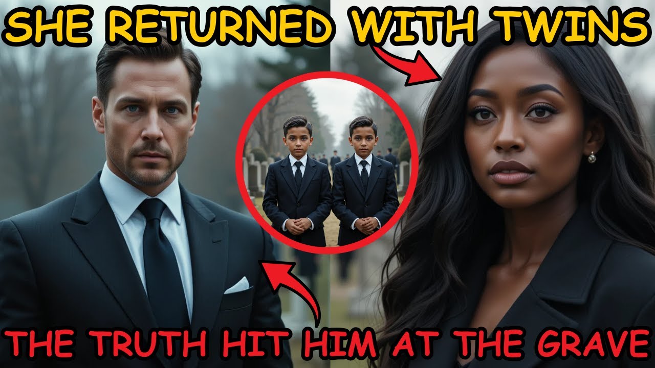 Billionaire Ceo Attends His Father’S Funeral — Then Sees Two Boys Who Shouldn’T Exist.