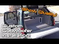 Installing A Custom Subwoofer Box Worthy Of A Show Truck! Jimmy Resto Ep.18