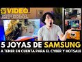 5 JOYAS de SAMSUNG a tener en cuenta para el CYBER y HOT SALE 2023 | Televisor 4K Soundbar y más!