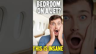 PRIVATE BEDROOM ON A JET? THIS IS INSANE!😱  #shorts #mrbeast