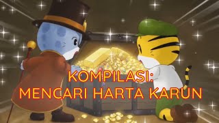 Kompilasi: Mencari Harta Karun | Kartun Anak Bahasa Indonesia | Shimajiro Indonesia