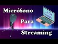 Microfono economico para streaming, podcast, gaming, etc.