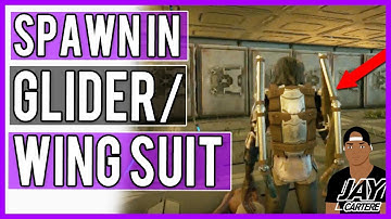 ARK PS4 ADMIN CODES TUTORIAL- How To Spawn In The Wing Suit / Glider From Aberration - PS4 Controls