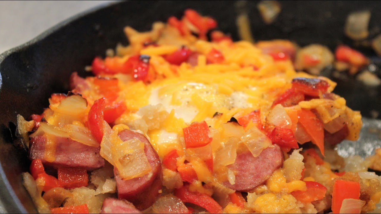 Breakfast Skillet Recipe – Cast Iron Skillet - YouTube