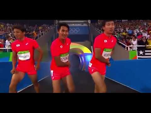 日本快挙 リオ五輪陸上4 100m リレー決勝 日本銀メダル Shorts リレー侍 Youtube