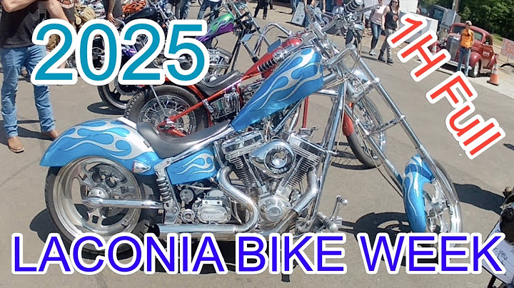 Laconia Bike Week 2025 Main Action (Main Street, High Octane Bar) 1 Hour Full