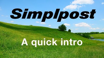 A quick intro to Simplpost