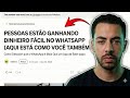 Como Ganhar Dinheiro no WhatsApp em 2026 (Método Simples que Quase Ninguém Usa)