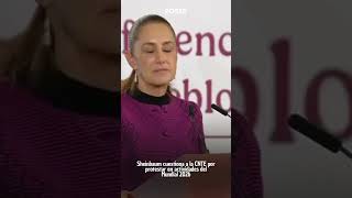 Claudia Sheinbaum se lanza contra la CNTE por marcha rumbo al estadio del Mundial