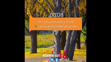 عبد الرحمن مسعد l من سورة المزمل l حالات واتس اب قرآن كريم