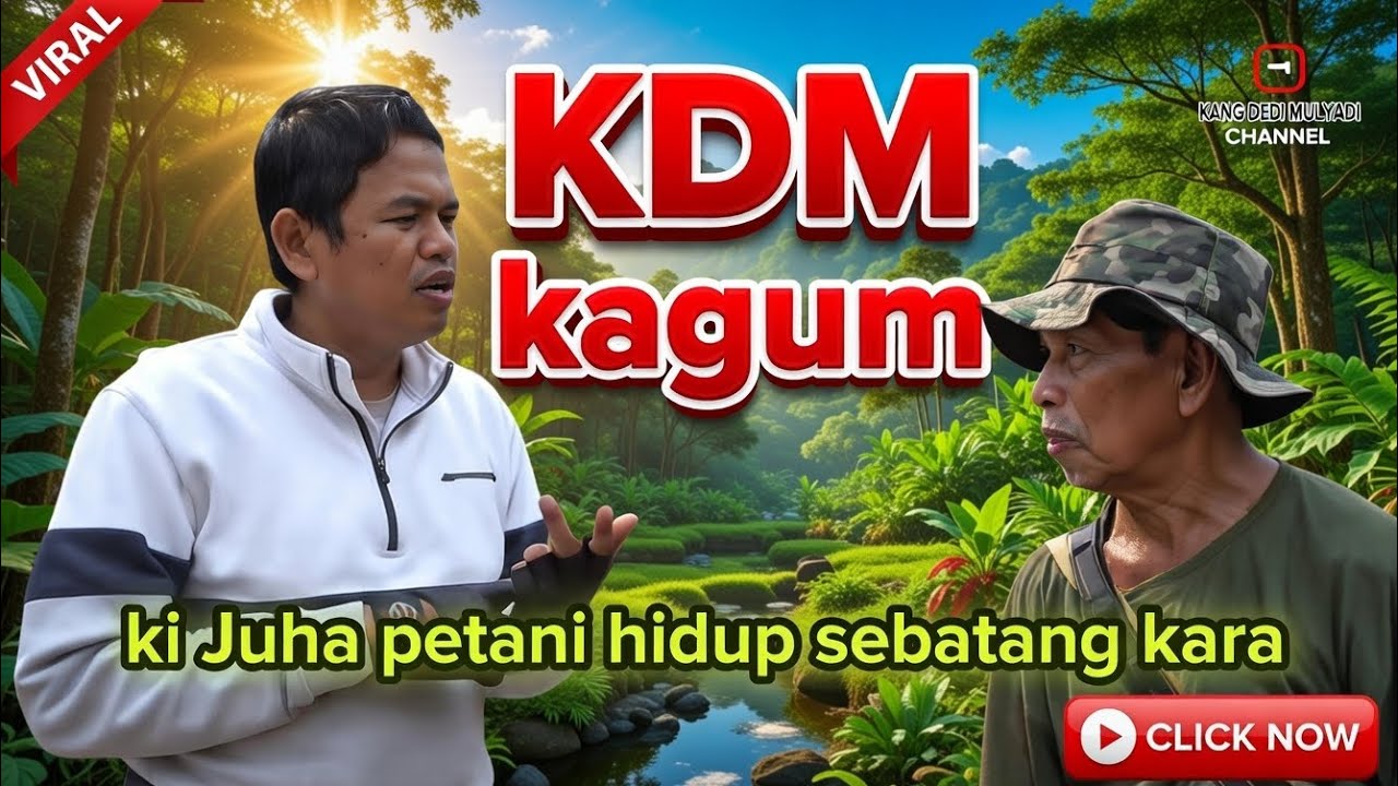 Kang Dedi cium tangan Ki Juha seorang petani hidup sebatang kara 😭 #Kdm #Gubernurjabar