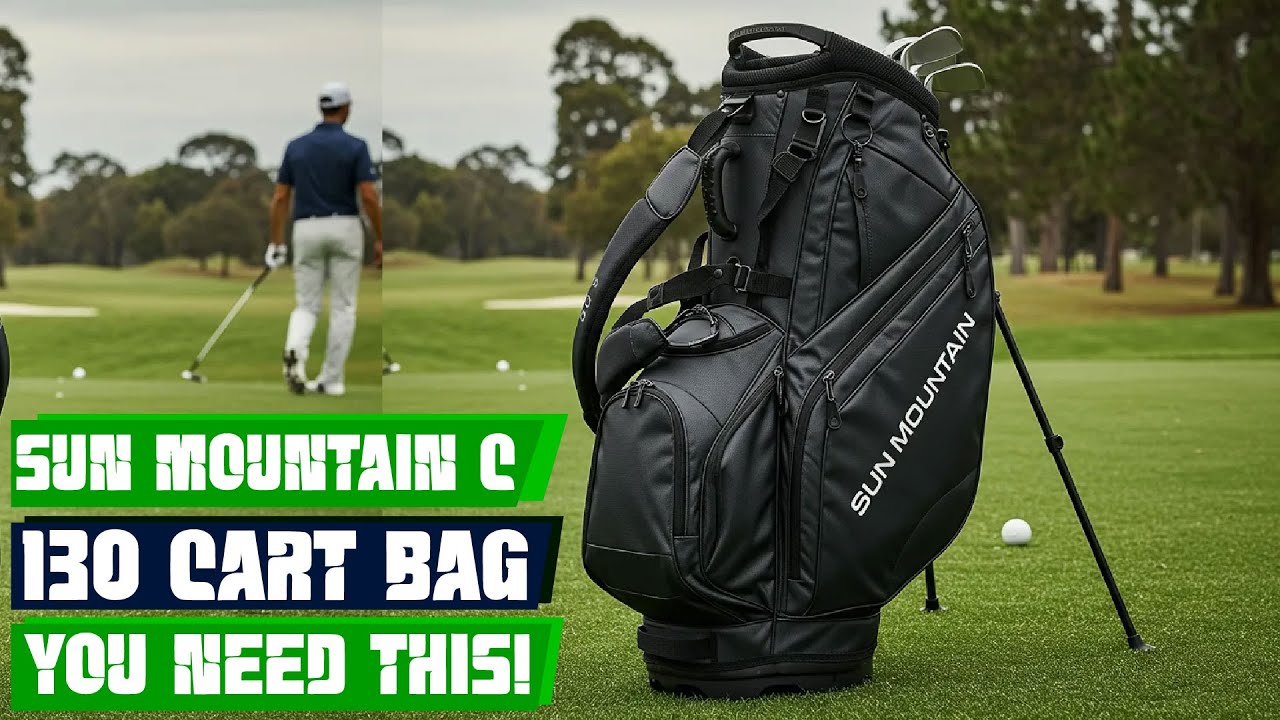 Sun Mountain C-130 Cart Bag Review (2025) | The KING of Golf Cart Bags?