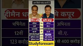 "हीमैन धर्मेंद्र बनाम ऋषि कपूर" ⁉️“He-Man Dharmendra vs Rishi Kapoor”🙏#ytshorts #youtubeshorts #gk
