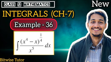 Integrals example 36 | Example 36 class 12 maths ch 7 | Example 36 integrals class 12