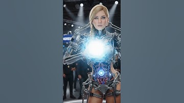 Humanoid Robot Powers Up Exoskeleton & Flexes for Cheering Crowd!