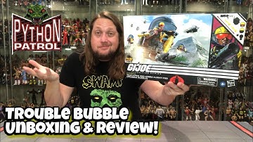 Python Patrol Trouble Bubble GIJOE Classified Series Unboxing & Review!