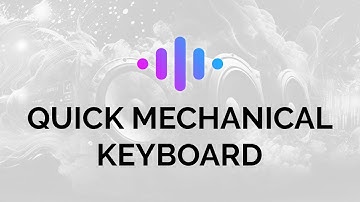 Quick Mechanical Keyboard Sound Effect | Royalty free | Video/Audio editing resources
