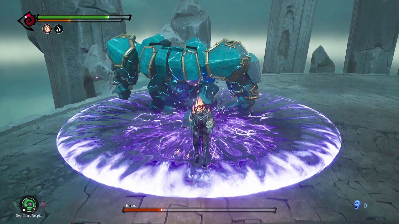 Defeating Ionos | Guardian of Serpent Holes | Getting Abyssal Armur - Darksiders 3 PC Gameplay