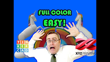 Advanced Color Modeling with Tinkercad for Da Vinci Color