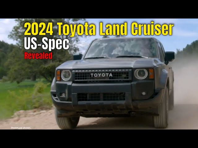 2024 Toyota Land Cruiser US Spec Revealed - YouTube