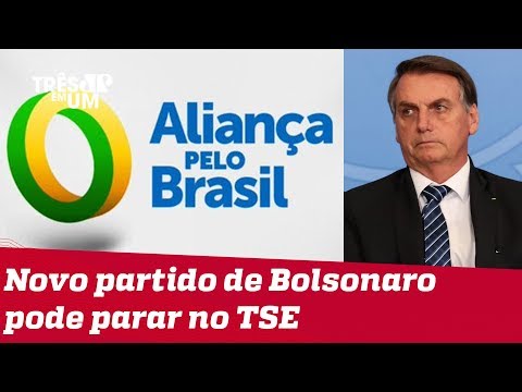 Aliança pelo Brasil: TSE pode barrar registro de novo partido de Bolsonaro